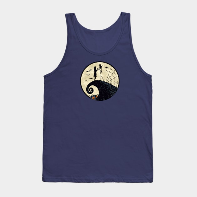 Nightmare Before Christmas Tank Top by Nykos